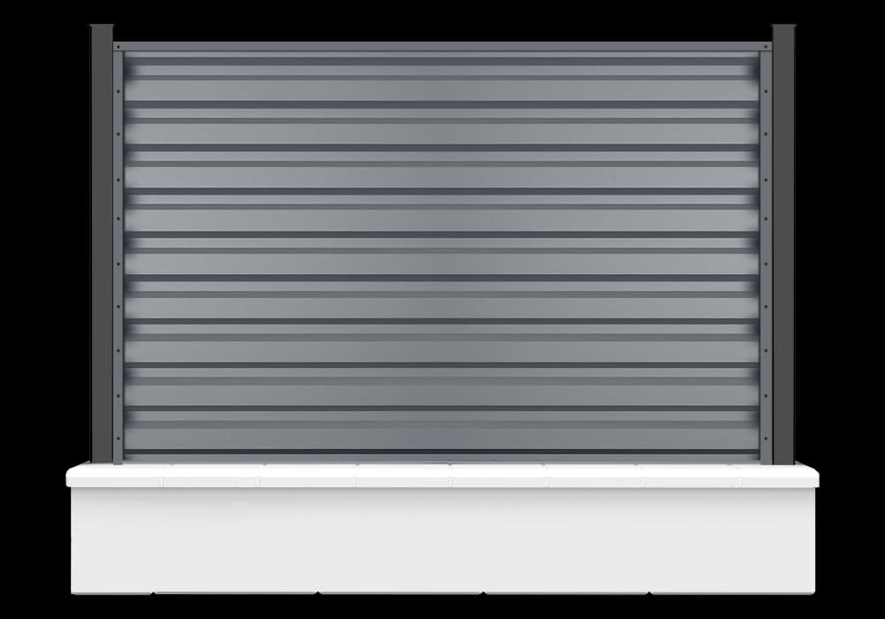 CRT 20P – tablă cutată (gard)